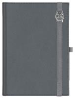 Opakowanie Kalendarz 2025 B6 dzienny Cross z gumką srebrny