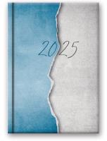 Opakowanie Kalendarz 2025 B6 dzienny soft BŁĘKIT