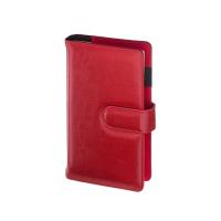 Kalendarz 2025 B6 dzienny zapięcie magnetyczne czerwony KD45B-40. Wydawca: I-DROPS. SmakLiter.pl Opakowanie Kalendarz 2025 B6 dzienny zapięcie magnetyczne czerwony KD45B-40