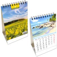 Opakowanie Kalendarz 2025 biurkowy pion Polskie krajobrazy