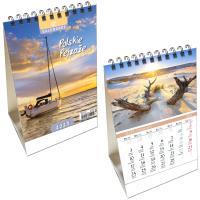 Opakowanie Kalendarz 2025 biurkowy pion Polskie pejzaże