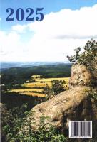 Kalendarz 2025 biurkowy pionowy. Wydawca: PROLOG. SmakLiter.pl Opakowanie Kalendarz 2025 biurkowy pionowy