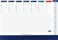 Opakowanie Kalendarz 2025 biuwar mały z listwą