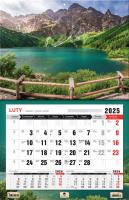 Kalendarz 2025 jednodzielny 3XL Tatry. Autor: Pan Kalendarzyk. SmakLiter.pl Okładka książki Kalendarz 2025 jednodzielny 3XL Tatry