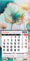 Kalendarz 2025 jednodzielny mini z mag. Abstrakcja. Autor: Pan Kalendarzyk. SmakLiter.pl Okładka książki Kalendarz 2025 jednodzielny mini z mag. Abstrakcja