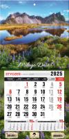 Kalendarz 2025 jednodzielny mini z mag. Góry. Autor: Pan Kalendarzyk. SmakLiter.pl Okładka książki Kalendarz 2025 jednodzielny mini z mag. Góry
