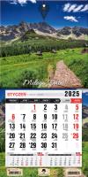 Kalendarz 2025 jednodzielny mini z mag. Tatry. Autor: Pan Kalendarzyk. SmakLiter.pl Okładka książki Kalendarz 2025 jednodzielny mini z mag. Tatry