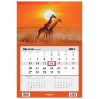 Opakowanie Kalendarz 2025 Jednodzielny Żyrafy