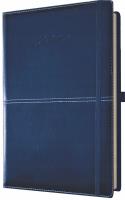 Kalendarz 2025 książkowy A4 tygodniowy niebieski. Wydawca: Evena. SmakLiter.pl Opakowanie Kalendarz 2025 książkowy A4 tygodniowy niebieski