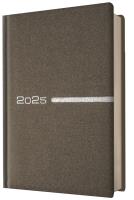 Opakowanie Kalendarz 2025 książkowy A5 dzienny brązowy