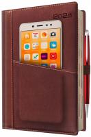 Opakowanie Kalendarz 2025 książkowy A5 dzienny praktyczny