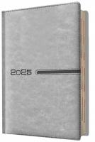 Opakowanie Kalendarz 2025 książkowy A5 dzienny terminarz szar