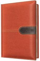 Kalendarz 2025 książkowy A5 tygodniowy brązowy. Wydawca: Evena. SmakLiter.pl Opakowanie Kalendarz 2025 książkowy A5 tygodniowy brązowy