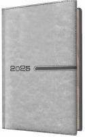 Kalendarz 2025 książkowy A5 tygodniowy szary. Wydawca: Evena. SmakLiter.pl Opakowanie Kalendarz 2025 książkowy A5 tygodniowy szary