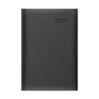 Opakowanie Kalendarz 2025 książkowy B6 dzienny Grafitowy