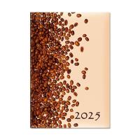 Opakowanie Kalendarz 2025 książkowy B6 dzienny Kawa
