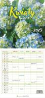 Kalendarz 2025 Kwiaty. Wydawca: Parma Press. SmakLiter.pl Opakowanie Kalendarz 2025 Kwiaty