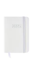 Opakowanie Kalendarz 2025 LUX kieszonkowy tygodniowy biały KK-1L