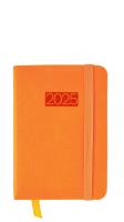 Opakowanie Kalendarz 2025 LUX kieszonkowy tygodniowy pomarańczowy KK-1L