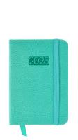 Opakowanie Kalendarz 2025 LUX kieszonkowy tygodniowy turkusowy KK-1L