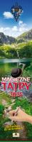 Okładka książki Kalendarz 2025 paskowy wąski Magiczne Tatry