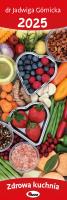 Kalendarz 2025 paskowy Zdrowa kuchnia. Wydawca: AWM kalendarze. SmakLiter.pl Opakowanie Kalendarz 2025 paskowy Zdrowa kuchnia