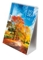 Kalendarz 2025 pionowy ze spiralką jesień. Wydawca: MICHALCZYK I PROKOP. SmakLiter.pl Opakowanie Kalendarz 2025 pionowy ze spiralką jesień