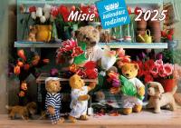 Okładka książki Kalendarz 2025 Rodzinny Misie
