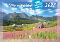 Okładka książki Kalendarz 2025 Rodzinny Tatry i Podhale