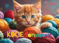 Okładka książki Kalendarz 2025 ścienny albumowy Kocie Fanaberie