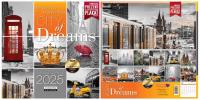 Opakowanie Kalendarz 2025 ścienny Classic City of Dreams