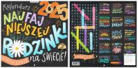 Opakowanie Kalendarz 2025 ścienny Classic Tablica rodzinki