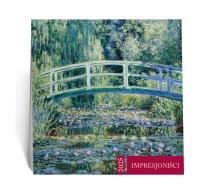 Kalendarz 2025 ścienny Impresjoniści. Wydawca: Eurograf BIS kalendarze. SmakLiter.pl Opakowanie Kalendarz 2025 ścienny Impresjoniści