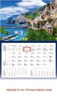 Opakowanie Kalendarz 2025 ścienny jednodzielny Wybrzeże...