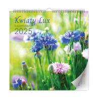 Opakowanie Kalendarz 2025 ścienny Kwiaty LUX