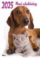 Kalendarz 2025  ścienny Nasi ulubieńcy. Wydawca: AWM kalendarze. SmakLiter.pl Opakowanie Kalendarz 2025  ścienny Nasi ulubieńcy