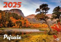 Kalendarz 2025 ścienny Pejzaże. Wydawca: AWM kalendarze. SmakLiter.pl Opakowanie Kalendarz 2025 ścienny Pejzaże