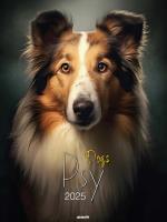 Opakowanie Kalendarz 2025 ścienny Psy