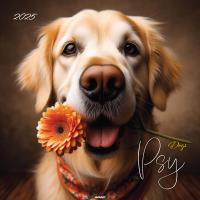 Opakowanie Kalendarz 2025 ścienny Psy