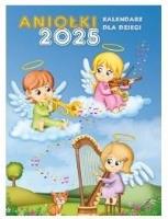 Kalendarz 2025 ścienny wieloplanszowy Aniołki. Wydawca: Wydawnictwo Duszpasterstwa Rolników. SmakLiter.pl Opakowanie Kalendarz 2025 ścienny wieloplanszowy Aniołki
