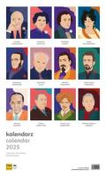 Kalendarz 2025 ścienny. Autor:   Praca zbiorowa. SmakLiter.pl Okładka książki Kalendarz 2025 ścienny