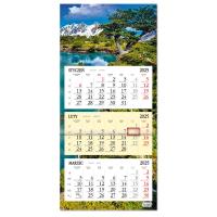 Opakowanie Kalendarz 2025 trójdzielny Jezioro górskie SB8-9