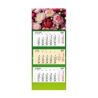 Opakowanie Kalendarz 2025 trójdzielny Kwiaty SB6-3