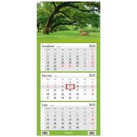 Opakowanie Kalendarz 2025 Trójdzielny Rower w parku