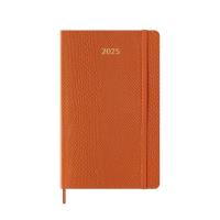 Opakowanie Kalendarz 2025 tygodniowy L syn. skóra pomarańcz.