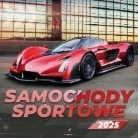 Opakowanie Kalendarz 2025 wieloplanszowy Samochody sportowe