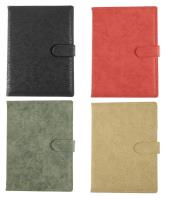 Opakowanie KALENDARZ A5 DZIENNY Z ZAPIĘCIEM 2024 FLOWER CZARNY