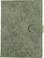 Opakowanie KALENDARZ A5 DZIENNY Z ZAPIĘCIEM 2024 FLOWER NIEBIESKI