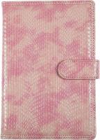 Opakowanie KALENDARZ A5 DZIENNY Z ZAPIĘCIEM 2024 LIZARD RÓŻOWY