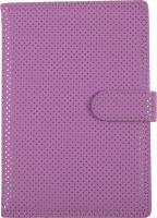 Opakowanie KALENDARZ A5 DZIENNY Z ZAPIĘCIEM 2024 SHINY FIOLETOWY